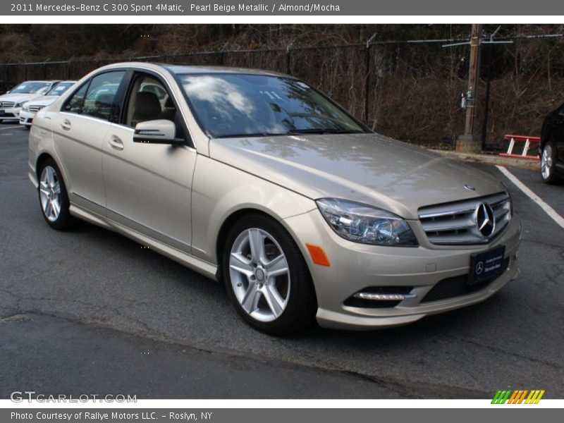 Front 3/4 View of 2011 C 300 Sport 4Matic