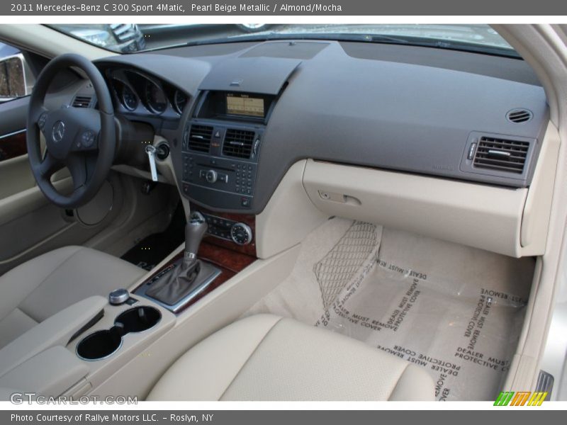 Pearl Beige Metallic / Almond/Mocha 2011 Mercedes-Benz C 300 Sport 4Matic