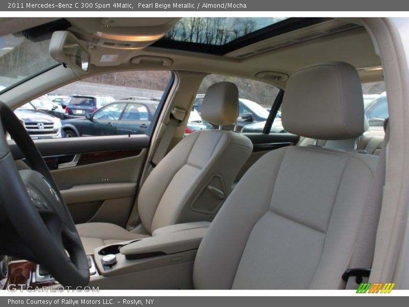 Pearl Beige Metallic / Almond/Mocha 2011 Mercedes-Benz C 300 Sport 4Matic