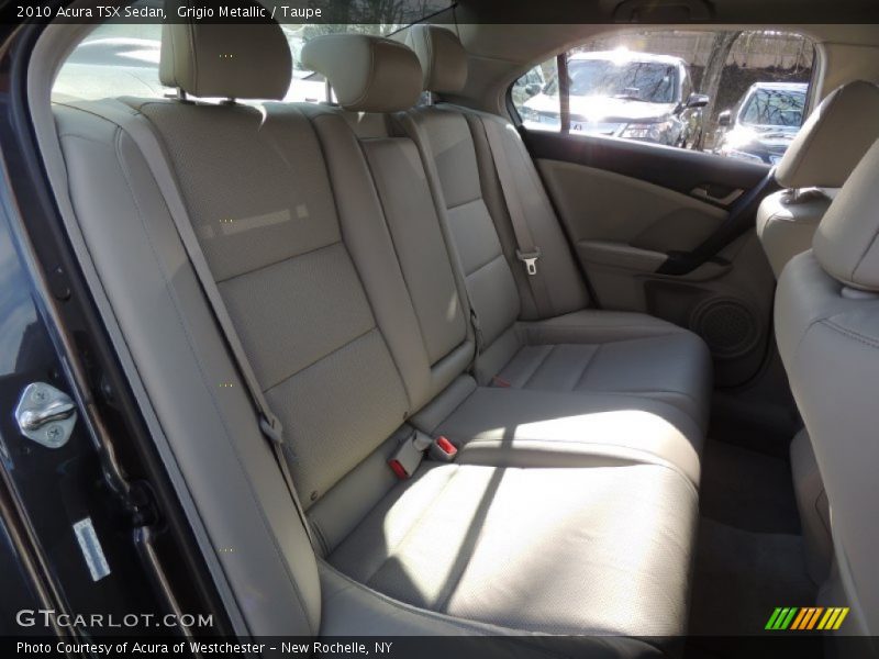 Grigio Metallic / Taupe 2010 Acura TSX Sedan