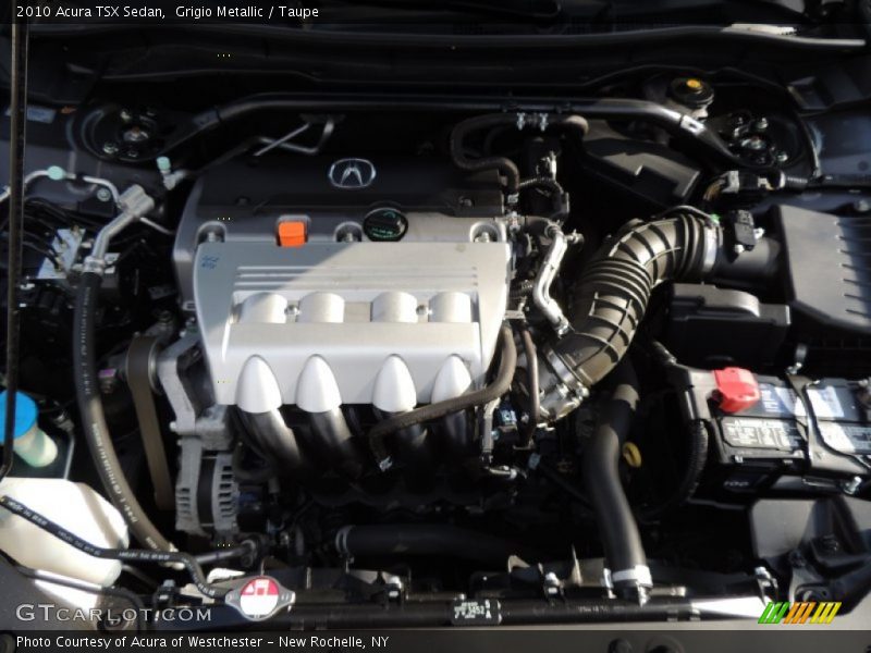 Grigio Metallic / Taupe 2010 Acura TSX Sedan