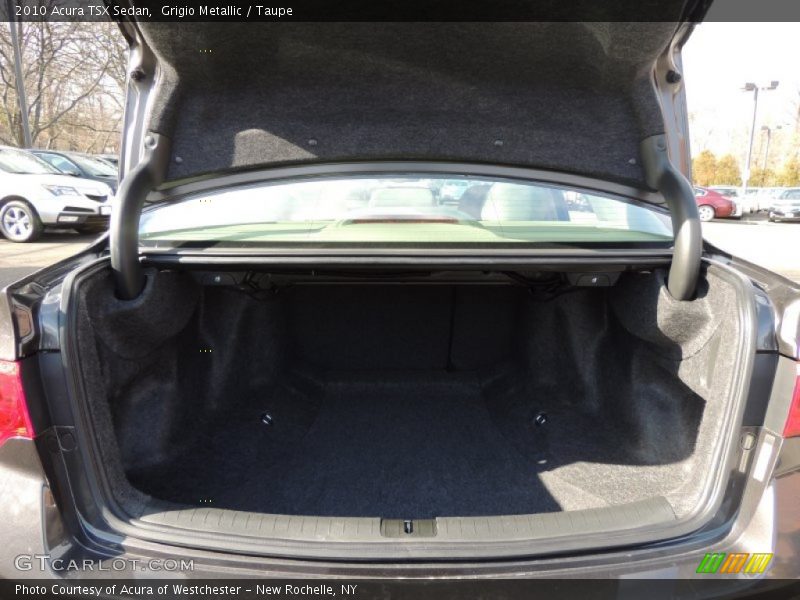 Grigio Metallic / Taupe 2010 Acura TSX Sedan