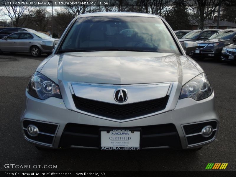 Palladium Silver Metallic / Taupe 2010 Acura RDX SH-AWD