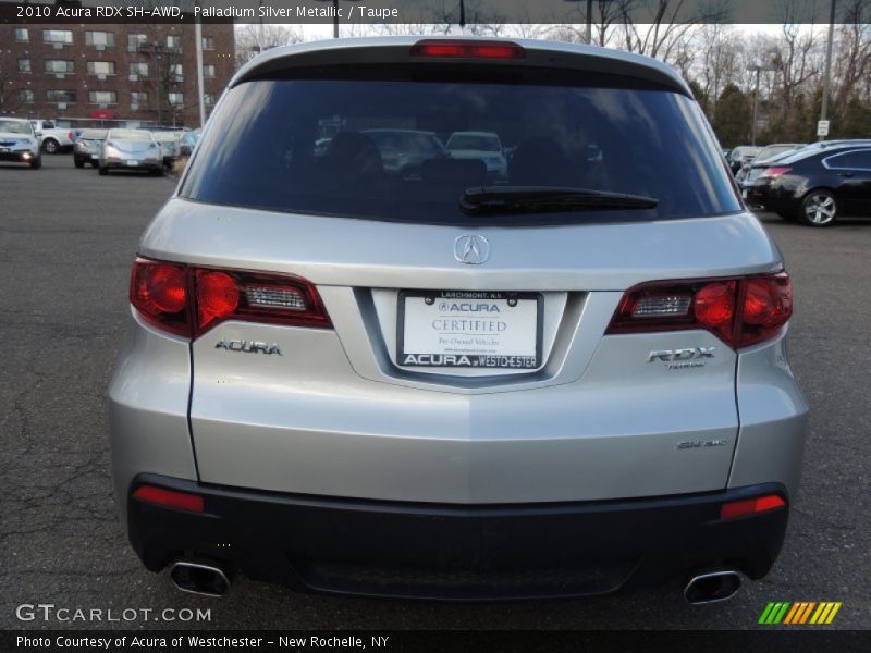 Palladium Silver Metallic / Taupe 2010 Acura RDX SH-AWD