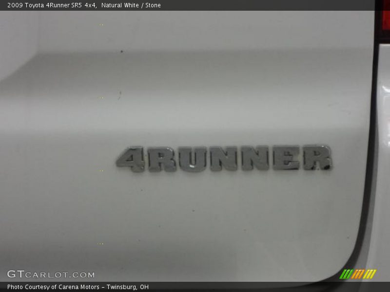 Natural White / Stone 2009 Toyota 4Runner SR5 4x4