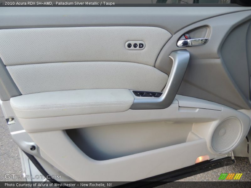 Palladium Silver Metallic / Taupe 2010 Acura RDX SH-AWD
