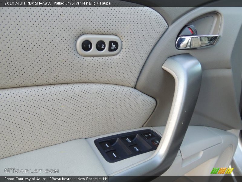 Palladium Silver Metallic / Taupe 2010 Acura RDX SH-AWD