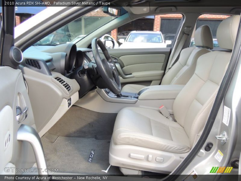 Palladium Silver Metallic / Taupe 2010 Acura RDX SH-AWD