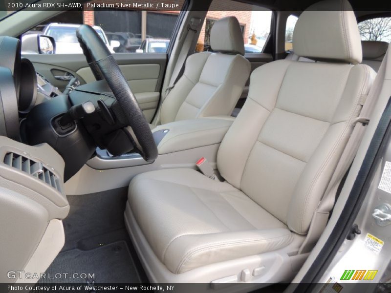 Palladium Silver Metallic / Taupe 2010 Acura RDX SH-AWD