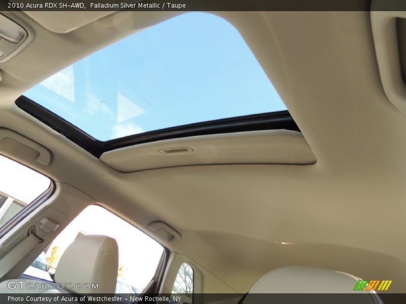 Palladium Silver Metallic / Taupe 2010 Acura RDX SH-AWD