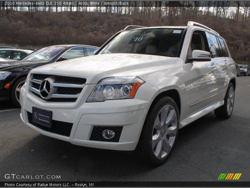 Arctic White / Almond/Black 2010 Mercedes-Benz GLK 350 4Matic