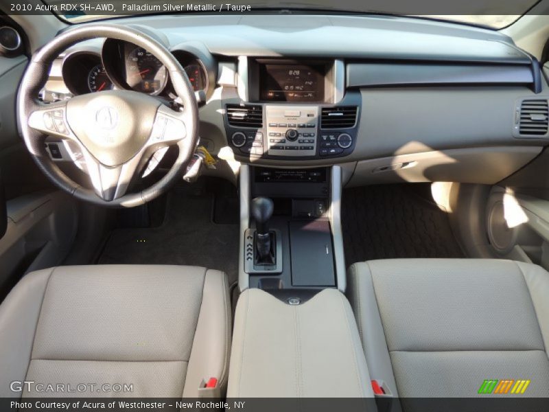 Palladium Silver Metallic / Taupe 2010 Acura RDX SH-AWD