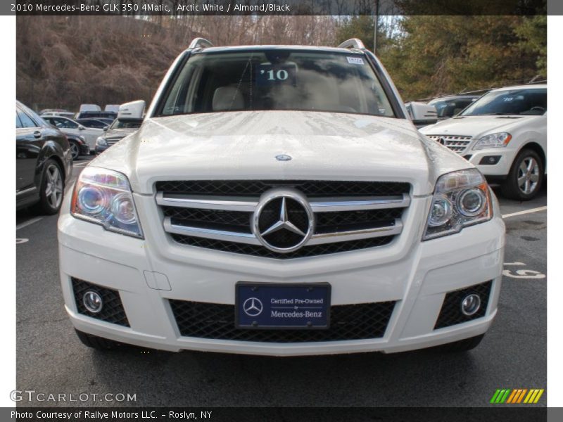 Arctic White / Almond/Black 2010 Mercedes-Benz GLK 350 4Matic