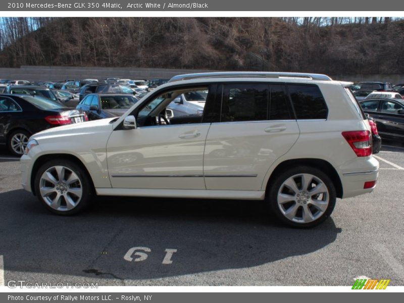 Arctic White / Almond/Black 2010 Mercedes-Benz GLK 350 4Matic