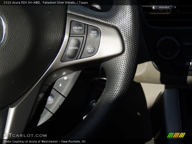 Palladium Silver Metallic / Taupe 2010 Acura RDX SH-AWD