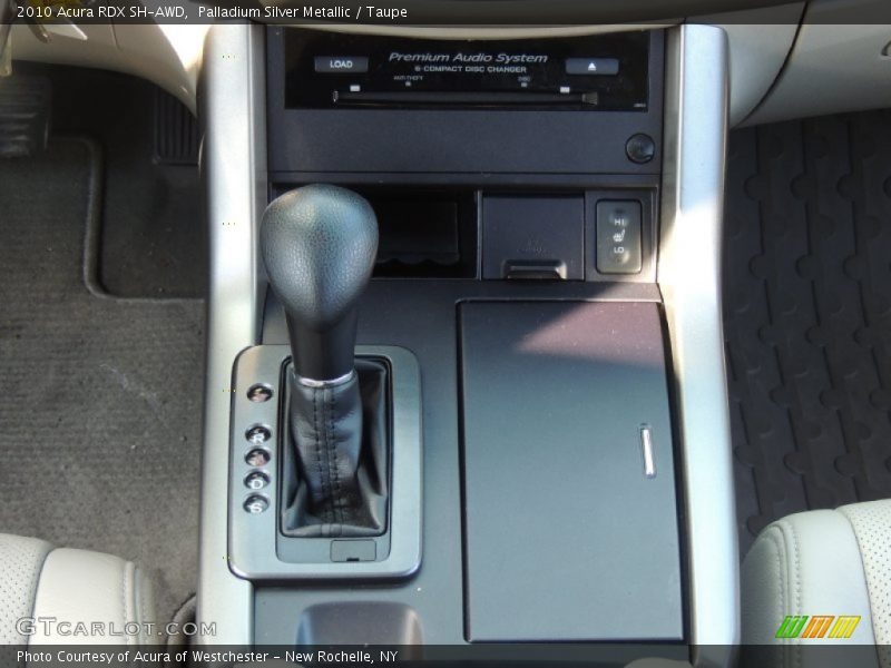Palladium Silver Metallic / Taupe 2010 Acura RDX SH-AWD