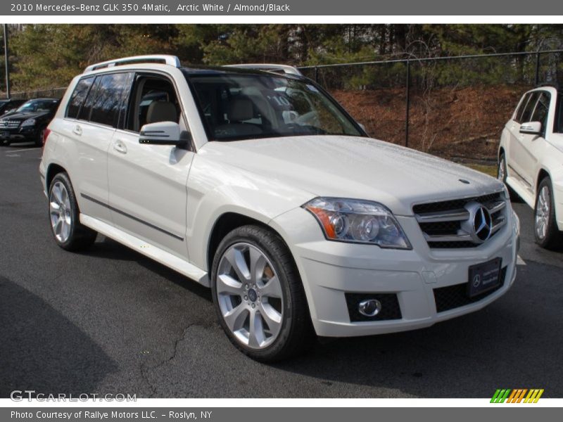 Arctic White / Almond/Black 2010 Mercedes-Benz GLK 350 4Matic