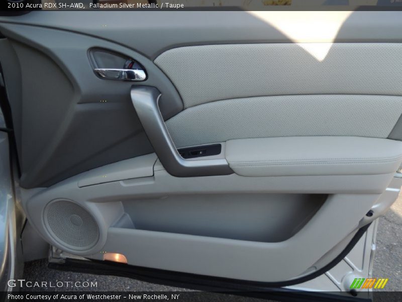 Palladium Silver Metallic / Taupe 2010 Acura RDX SH-AWD