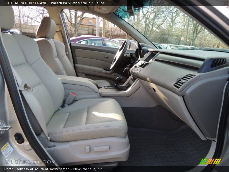 Palladium Silver Metallic / Taupe 2010 Acura RDX SH-AWD