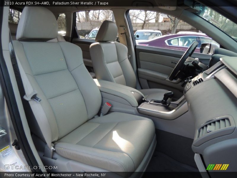 Palladium Silver Metallic / Taupe 2010 Acura RDX SH-AWD