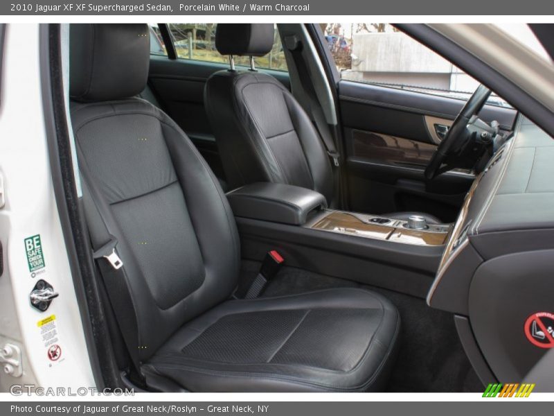 Front Seat of 2010 XF XF Supercharged Sedan