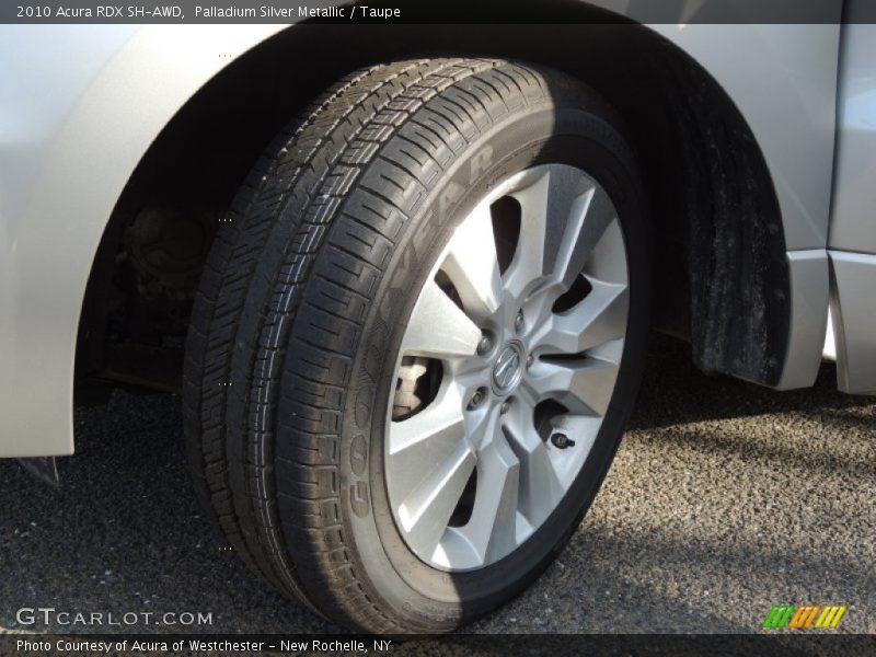 Palladium Silver Metallic / Taupe 2010 Acura RDX SH-AWD