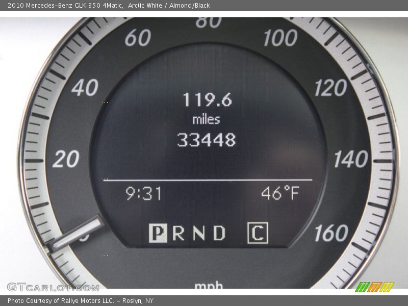 Arctic White / Almond/Black 2010 Mercedes-Benz GLK 350 4Matic