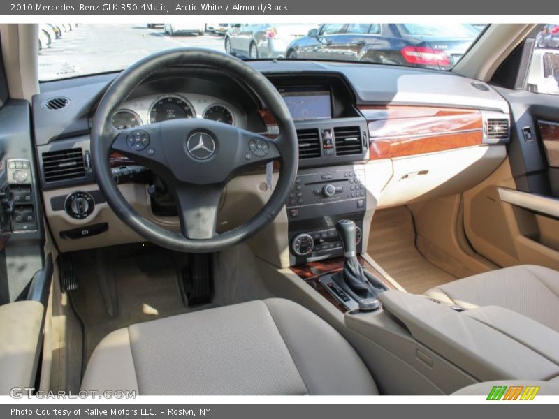 Arctic White / Almond/Black 2010 Mercedes-Benz GLK 350 4Matic