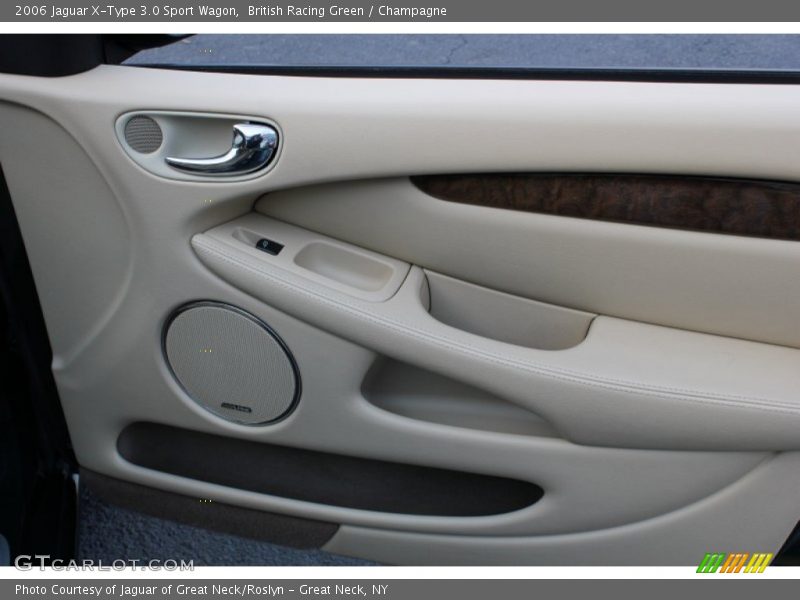 British Racing Green / Champagne 2006 Jaguar X-Type 3.0 Sport Wagon