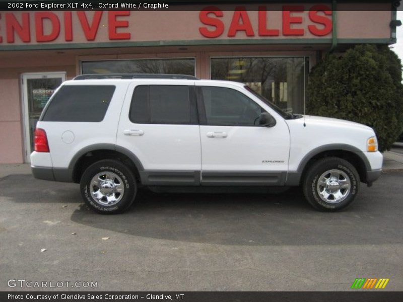 Oxford White / Graphite 2002 Ford Explorer XLT 4x4