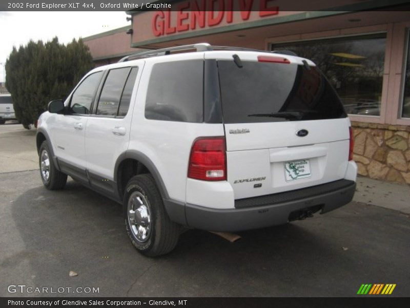 Oxford White / Graphite 2002 Ford Explorer XLT 4x4
