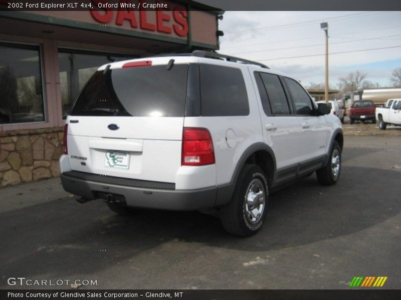 Oxford White / Graphite 2002 Ford Explorer XLT 4x4