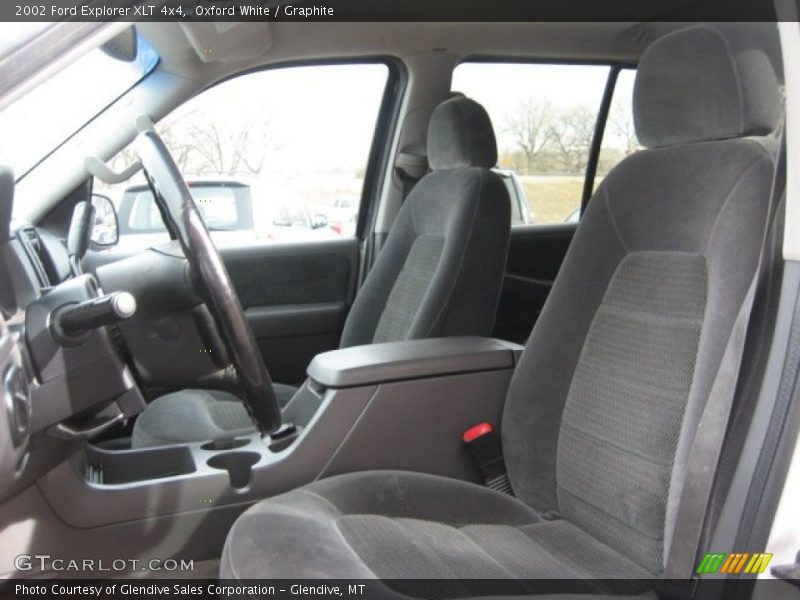 Oxford White / Graphite 2002 Ford Explorer XLT 4x4