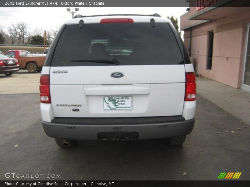 Oxford White / Graphite 2002 Ford Explorer XLT 4x4