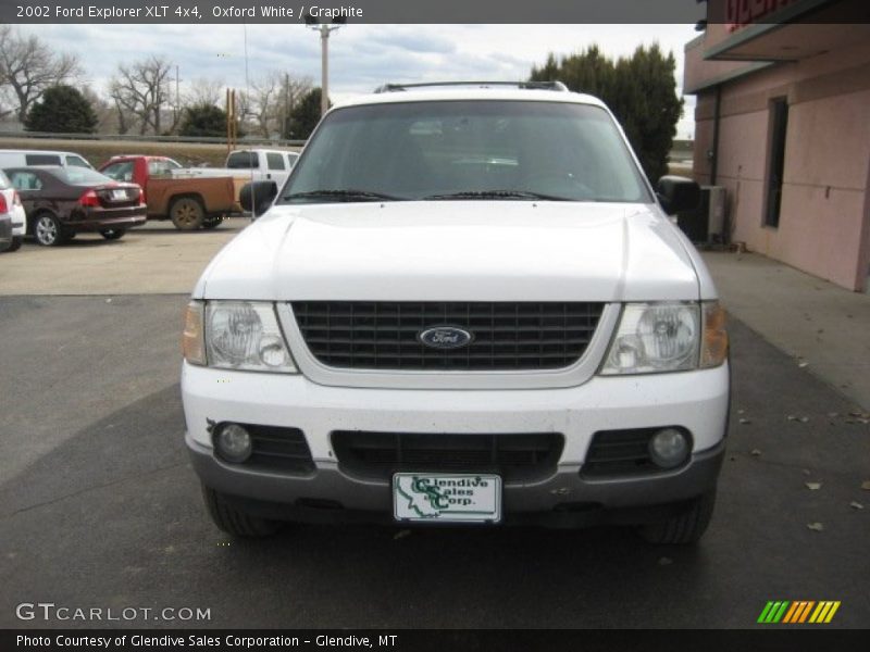 Oxford White / Graphite 2002 Ford Explorer XLT 4x4