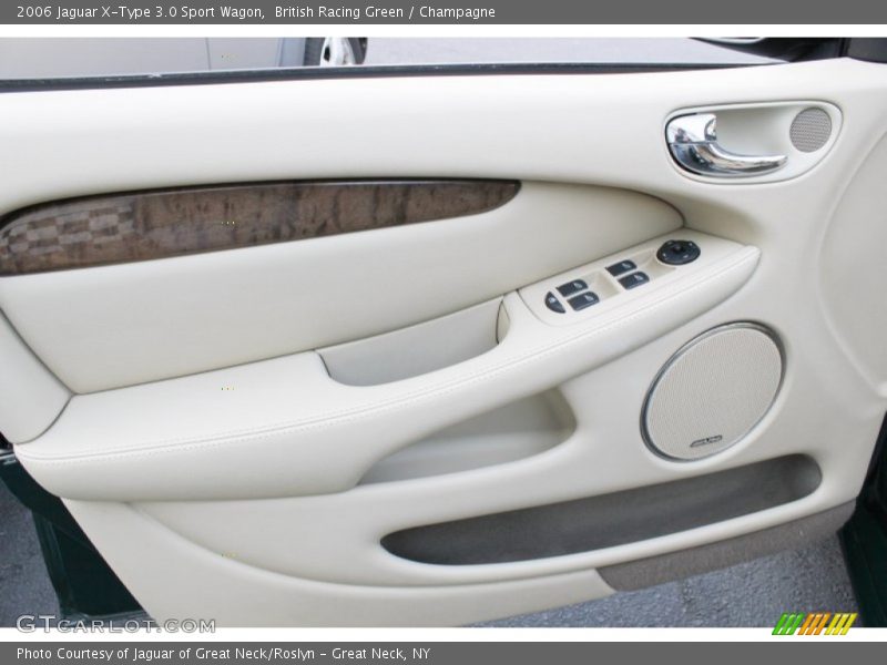 British Racing Green / Champagne 2006 Jaguar X-Type 3.0 Sport Wagon