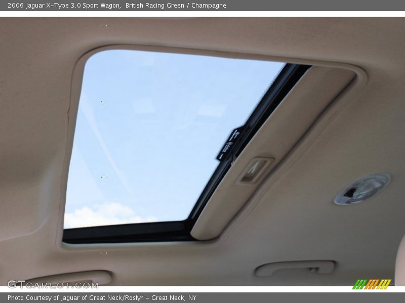 British Racing Green / Champagne 2006 Jaguar X-Type 3.0 Sport Wagon
