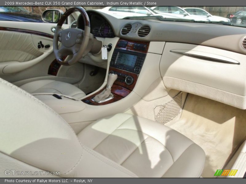  2009 CLK 350 Grand Edition Cabriolet Stone Interior