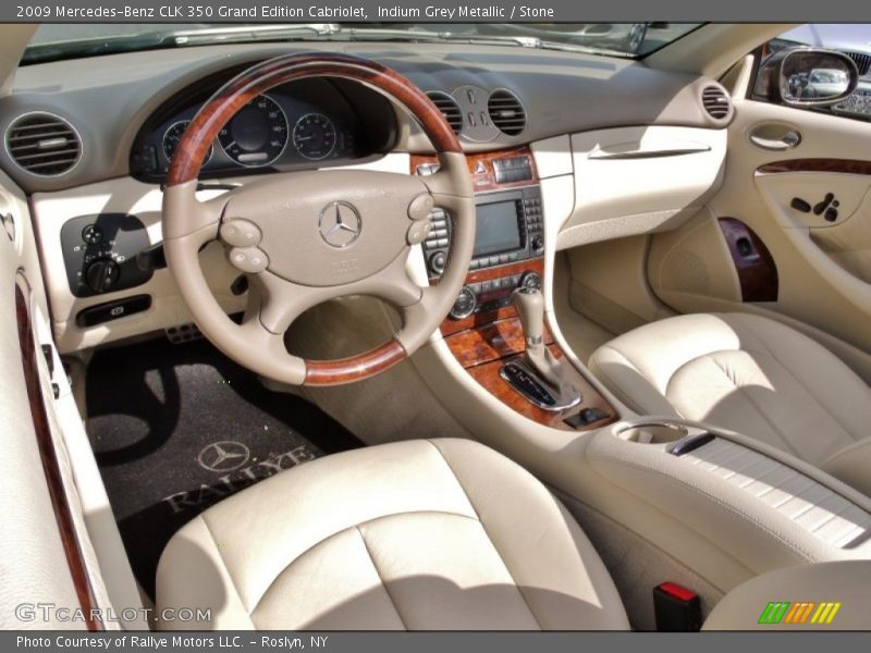 Stone Interior - 2009 CLK 350 Grand Edition Cabriolet 