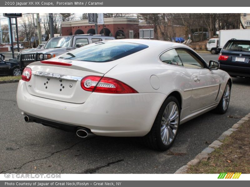 Porcelain White / Caramel 2010 Jaguar XK XK Coupe