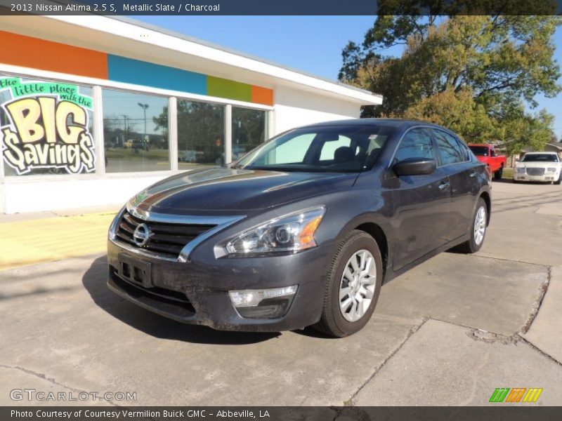 Metallic Slate / Charcoal 2013 Nissan Altima 2.5 S