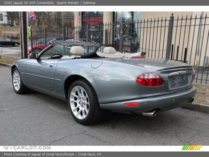 Quartz Metallic / Oatmeal 2002 Jaguar XK XKR Convertible