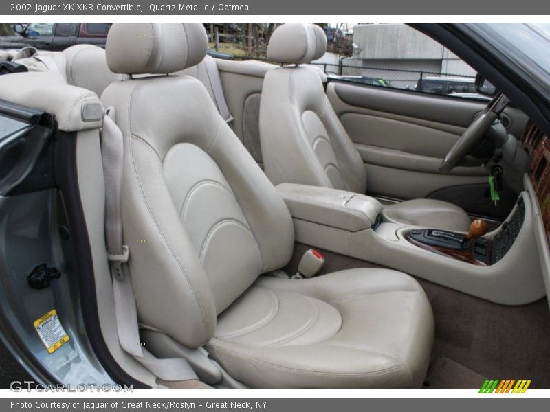  2002 XK XKR Convertible Oatmeal Interior