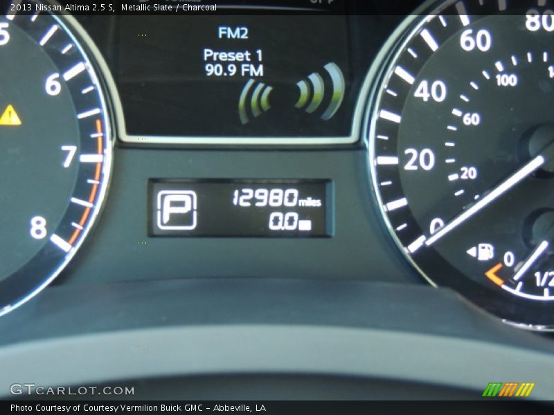 Metallic Slate / Charcoal 2013 Nissan Altima 2.5 S