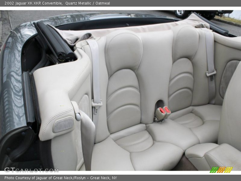 Rear Seat of 2002 XK XKR Convertible