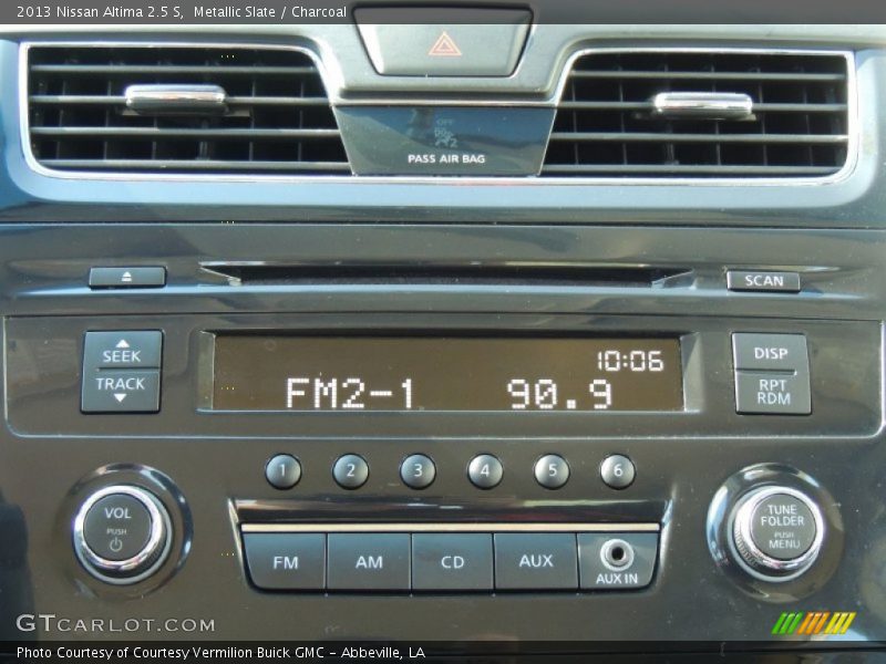 Metallic Slate / Charcoal 2013 Nissan Altima 2.5 S