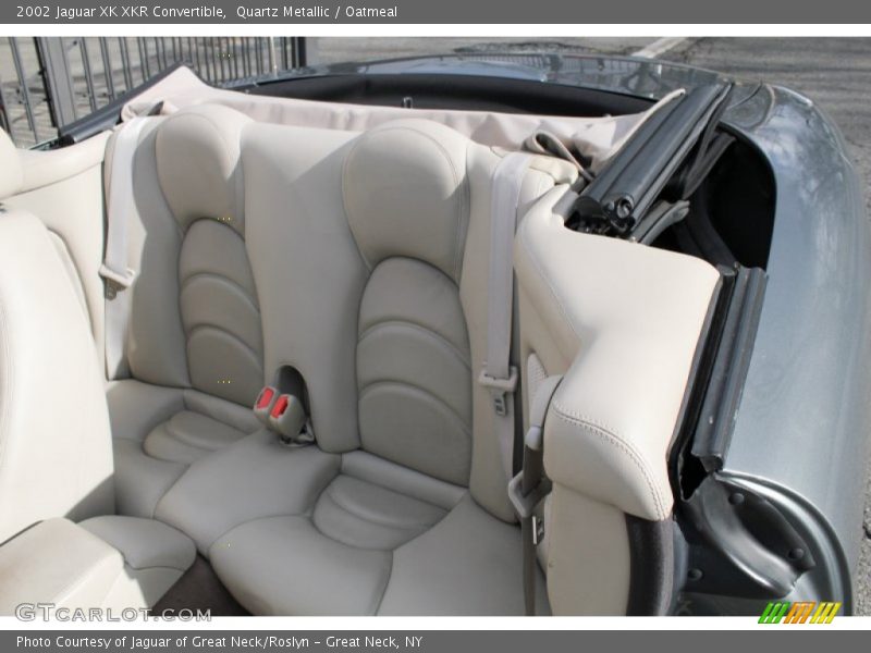 Rear Seat of 2002 XK XKR Convertible