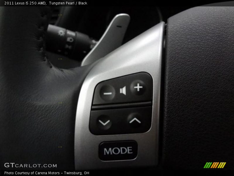 Tungsten Pearl / Black 2011 Lexus IS 250 AWD