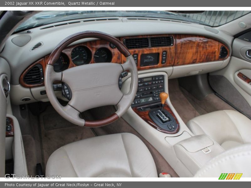  2002 XK XKR Convertible Oatmeal Interior