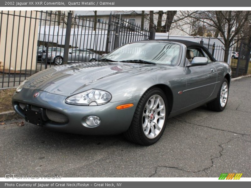 Front 3/4 View of 2002 XK XKR Convertible
